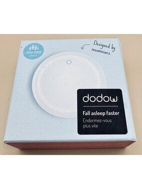 New Dodow Fall Asleep Faster Sleep Aid Device Designed By Insomniacs.